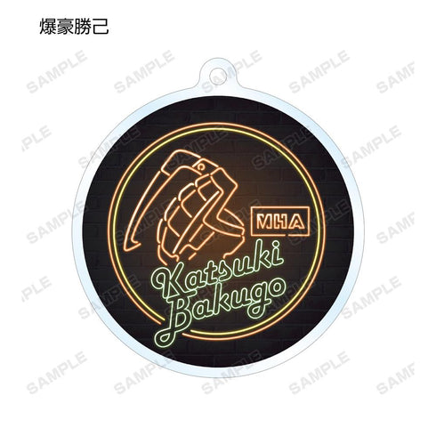 『僕のヒーローアカデミア』トレーディング Ani-Neon アクリルキーホルダー(単位/BOX)【202508再販】